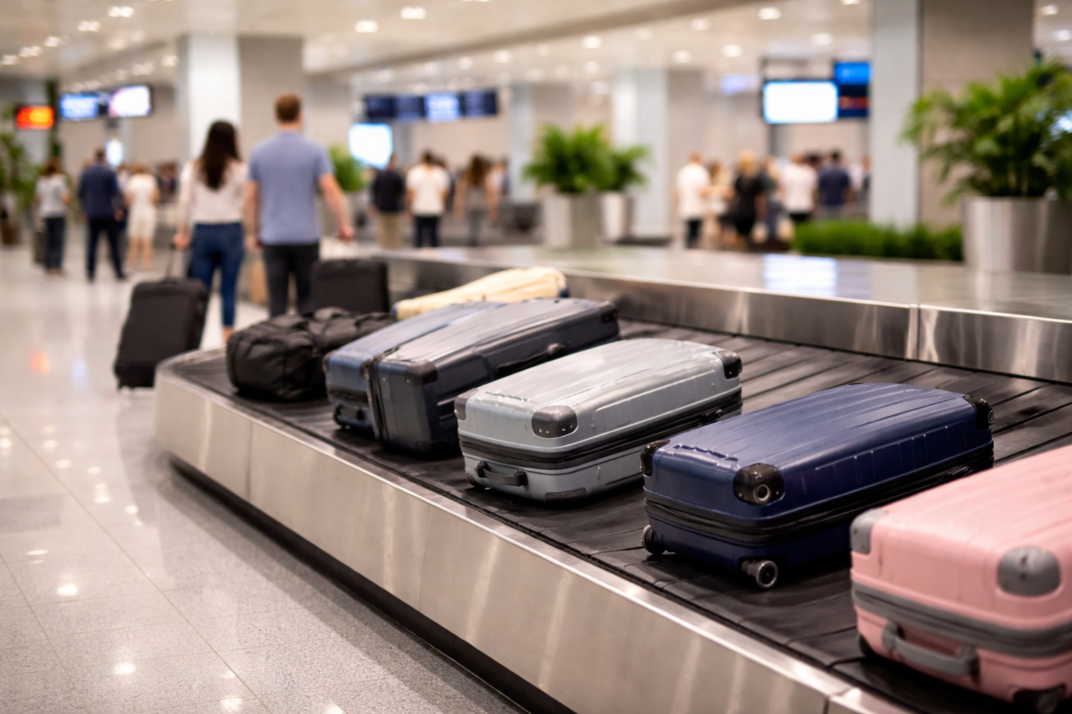 Land border entry line